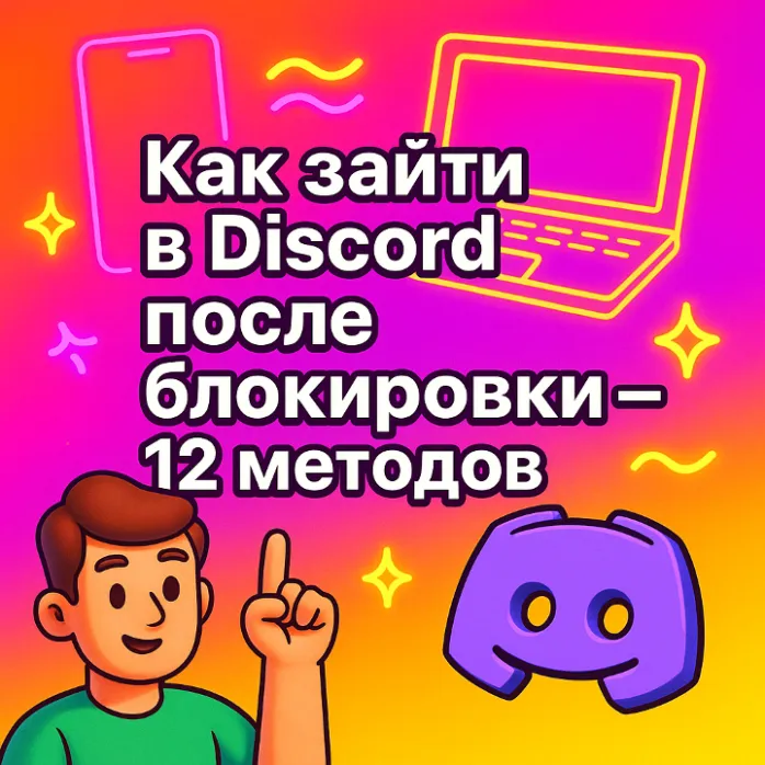 Как зайти в Discord и YouTube в июле 2025: Обход блокировок и другие рабочие методы