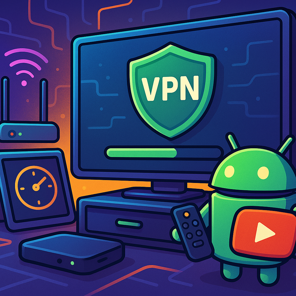 🔥 VPN на ТВ за 5 минут — как настроить впн на Android TV в 2025 [+YouTube без тормозов]
