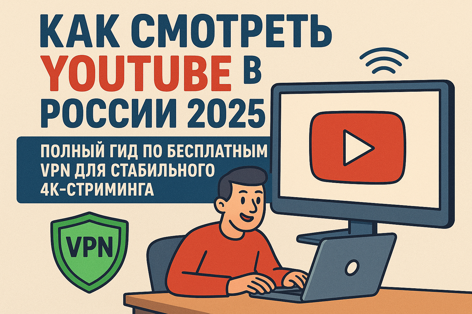 Лучшие бесплатные VPN для YouTube в России — ТОП-6 проверенных сервисов 2025